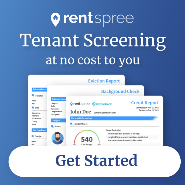 Rent Spree No Cost Tenant Screening